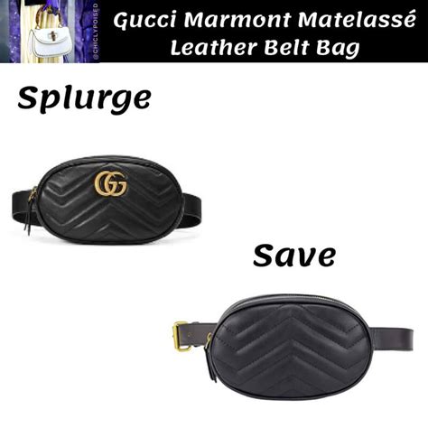 gucci belt bag dupe yesstyle|knockoff gucci belts for sale.